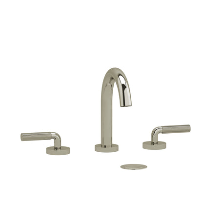 Riobel Riu Widespread Bathroom Faucet With C-Spout RU08L