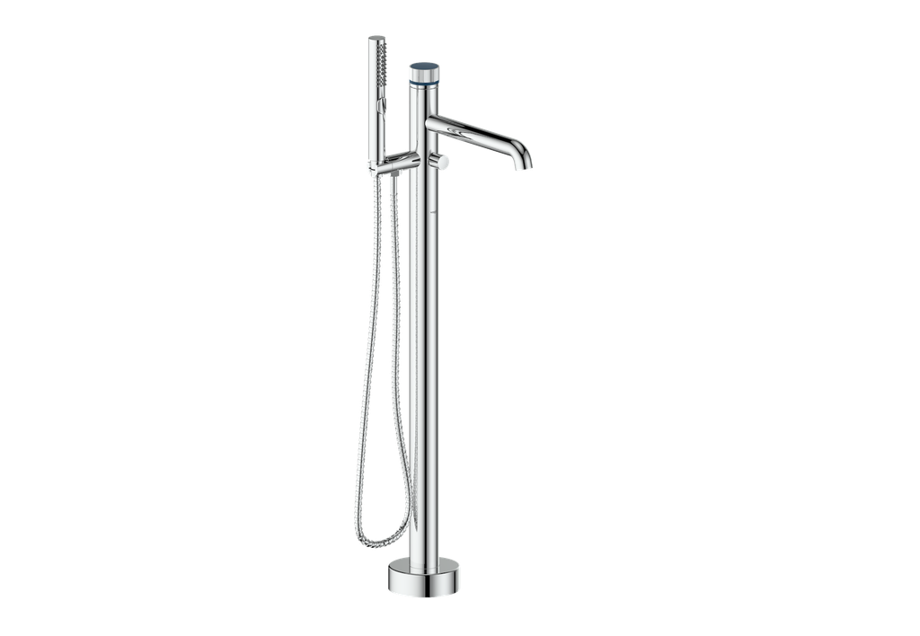 Vogt Mond High-Flow Floor-Mount Tub Filler