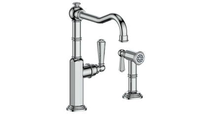 Vogt Carinthia 2-Hole Kitchen Faucet With Side Spray