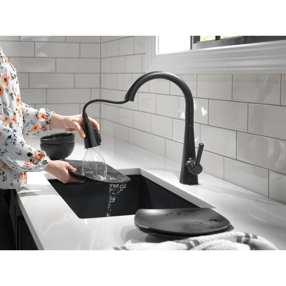 Delta Lenta Single-Handle Pull-Down Kitchen Faucet
