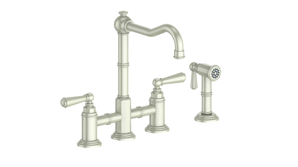 Vogt Carinthia Bridge Kitchen Faucet With Side Spray