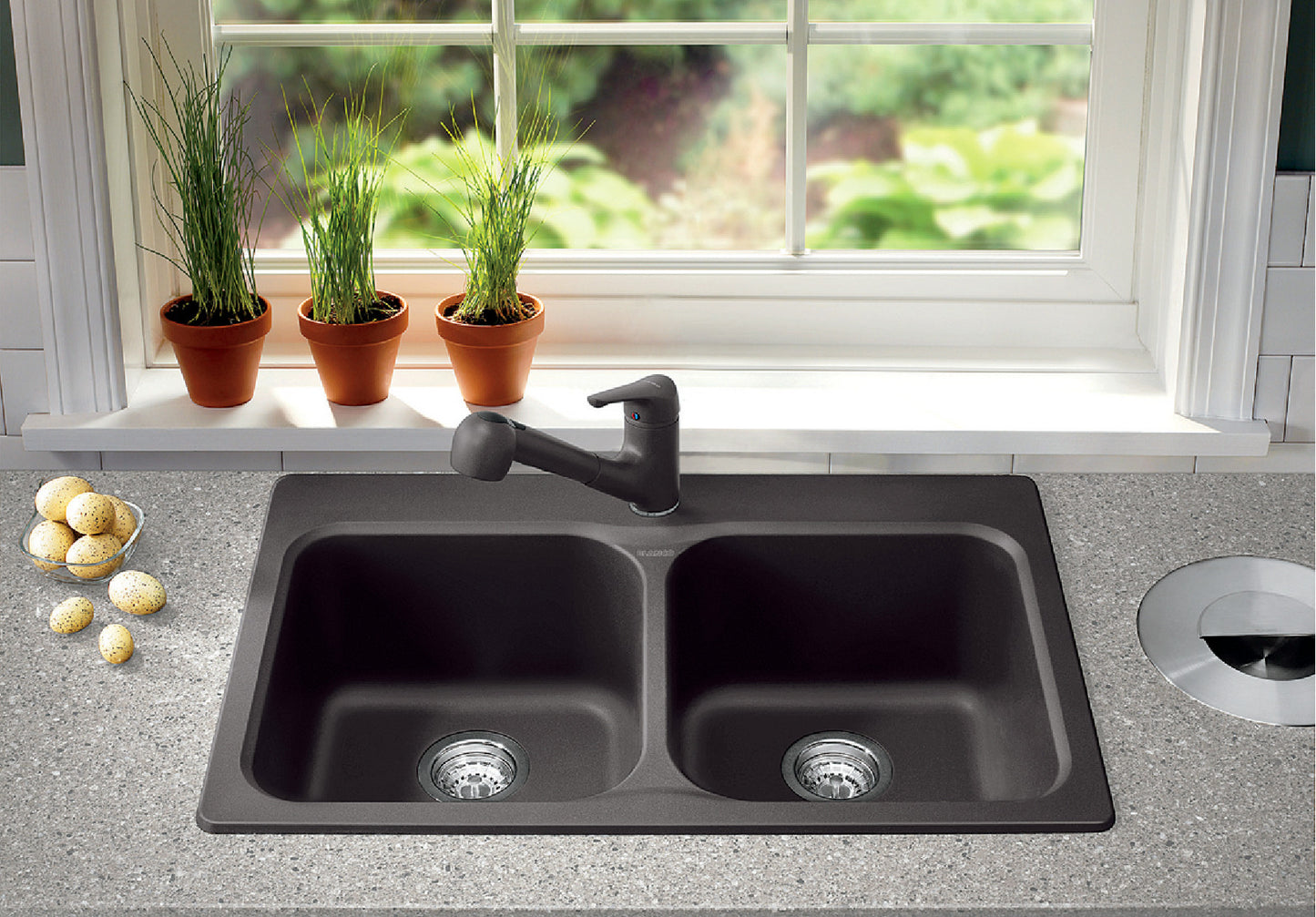 Blanco Vision 210 Double Bowl Kitchen Sink