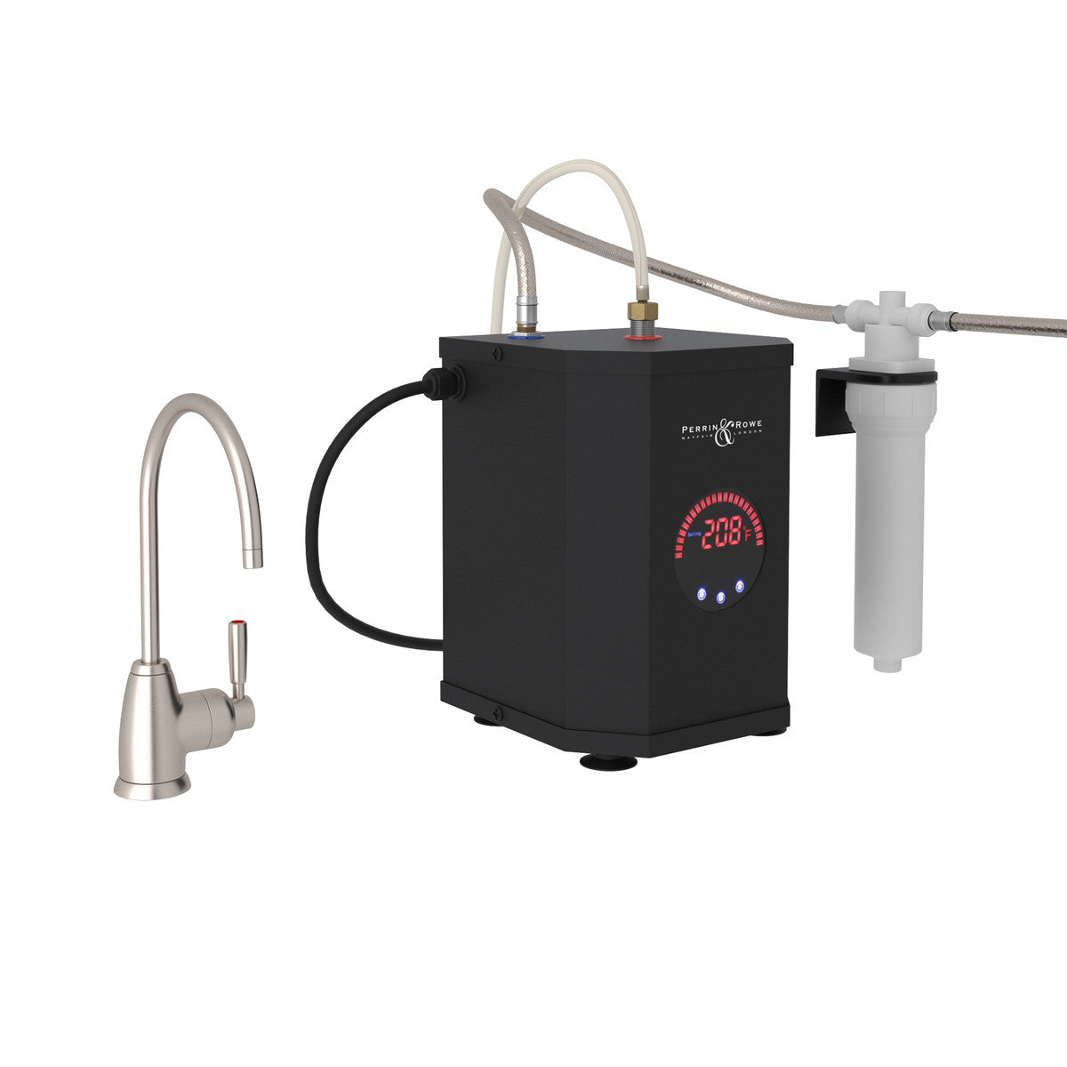Perrin & Rowe Distributeur d'eau chaude, réservoir et kit de filtre Holborn - U.KIT1347LS