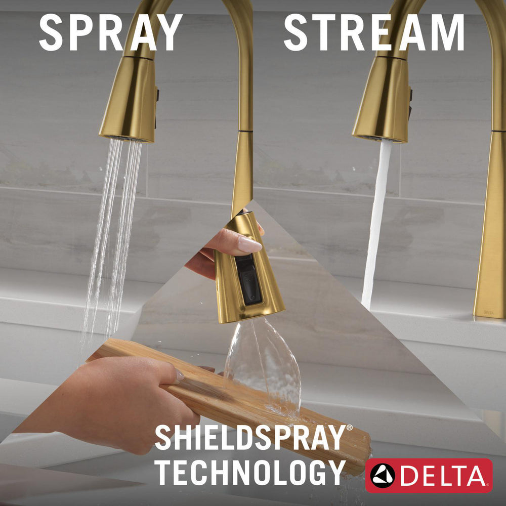 Delta Lenta Single-Handle Pull-Down Kitchen Faucet