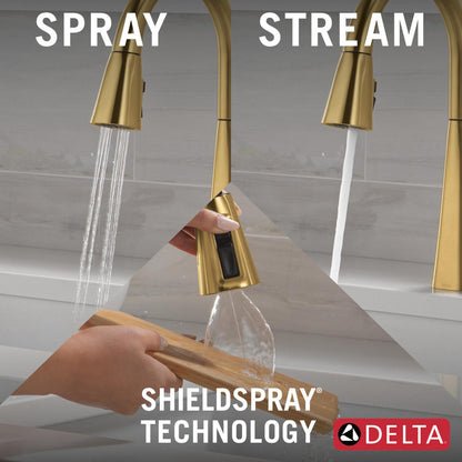 Delta Lenta Single-Handle Pull-Down Kitchen Faucet