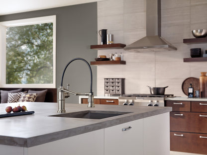 Brizo Artesso Single Handle Articulating Kitchen Faucet