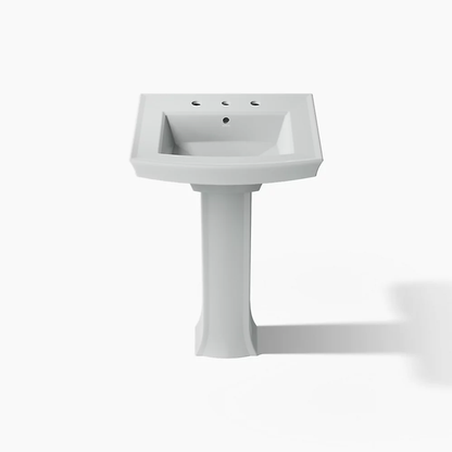 Kohler Archer 24" Rectangular Pedestal Bathroom Sink