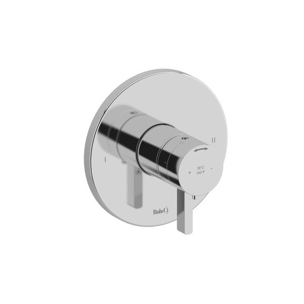 Riobel Paradox 1/2" Therm & Pressure Balance Trim With 2 Functions (No Share) - TPXTM44