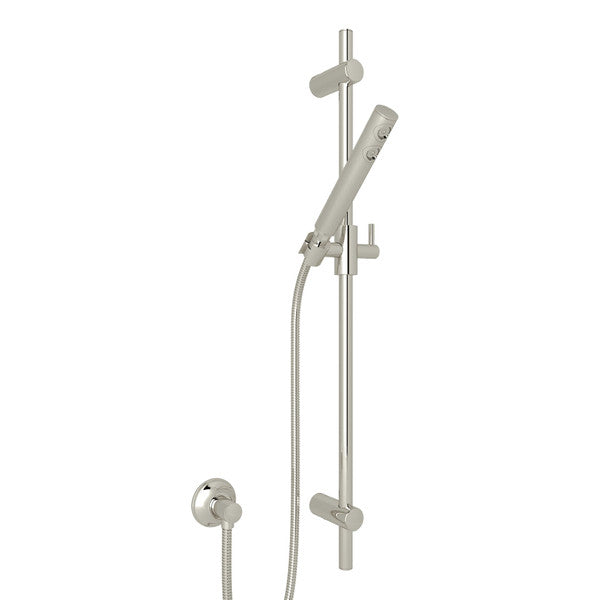 Rohl Handshower Set With 30" Slide Bar And Single Function Handshower - 1600