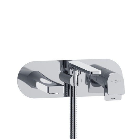 Riobel Ode Wall Mount Thermostatic/Pressure Balance Tub Filler Trim - TOD21