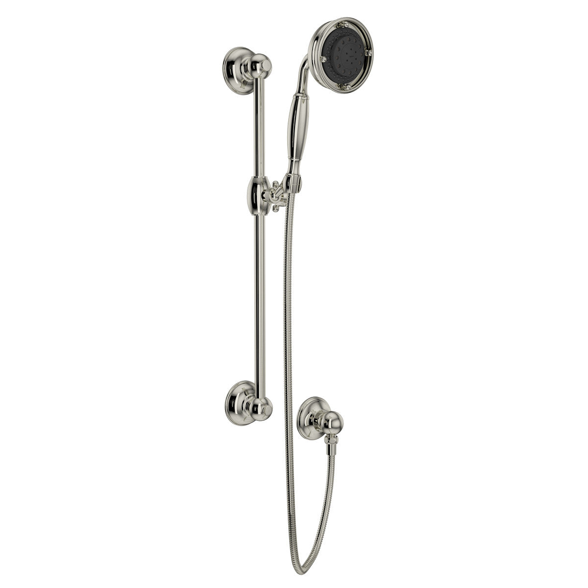 Rohl Handshower Set With 22" Slide Bar And 3-Function Handshower - 1311