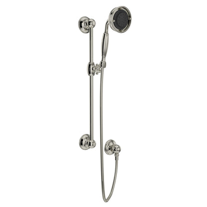 Rohl Handshower Set With 22" Slide Bar And 3-Function Handshower - 1311