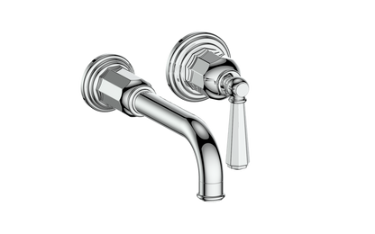 Vogt Carinthia 8" C.C. Wall Mount Single Handle Lavatory Faucet With Rough-In Valve - BF.CX.1410