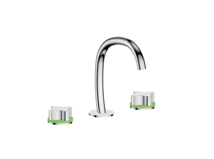 Vogt Mond 8" C.C. Lavatory Faucet With Pop-Up Drain - Crescent Handle - BF.M2.1331