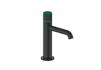 Vogt Mond Single Hole Lavatory Faucet with Pop-Up Drain - Matte Black