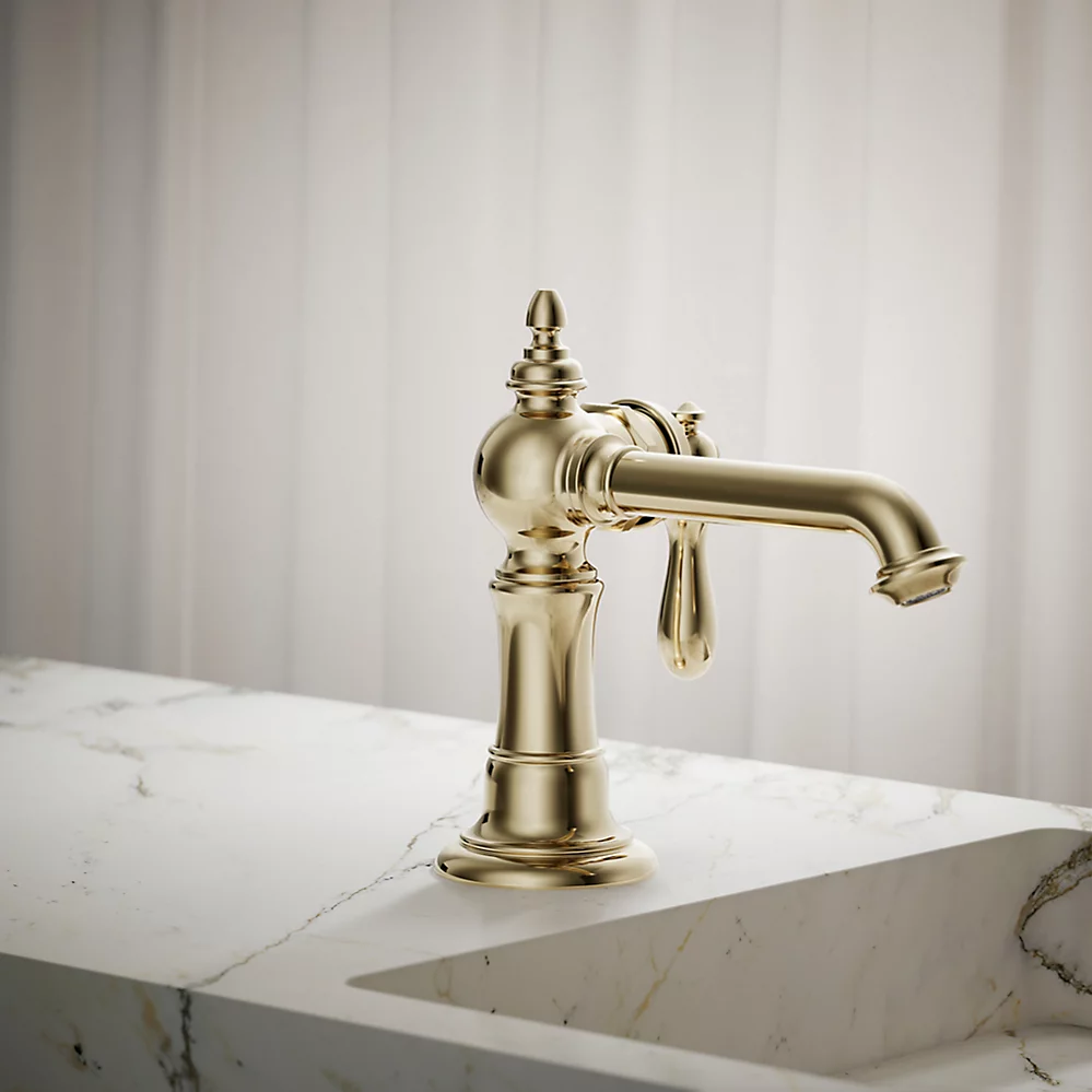 Kohler Artifacts Single-Handle Bathroom Sink Faucet, 1.2 GPM