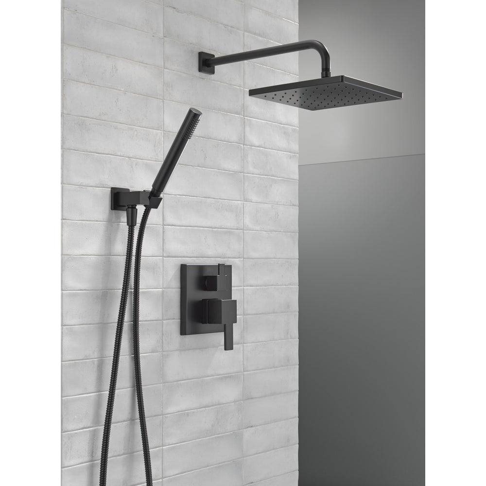 Delta T342701 Modern Monitor 14 Series Angular Raincan Shower Trim with Hand Shower