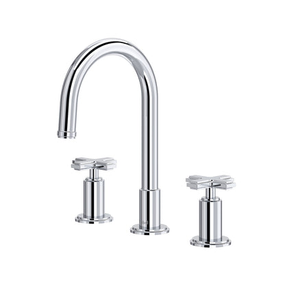 Riobel Manifesto Widespread Lavatory Faucet With C-Spout - MFRD08