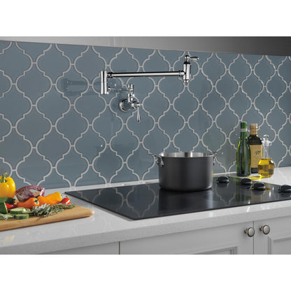 Delta Traditional Wall Mount Pot Filler - 1177LF