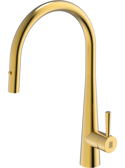 Zomodo Cignus 14 Pull-Out Dual Spray Kitchen Faucet 1.8 GPM