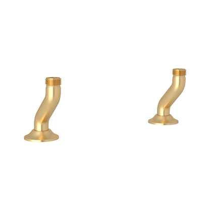 Perrin & Rowe Georgian Era Bridge Kitchen Faucet Deck Unions - U.6793