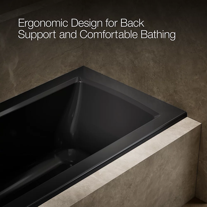 Kohler Archer 60" x 30" Alcove Bath, Right Drain