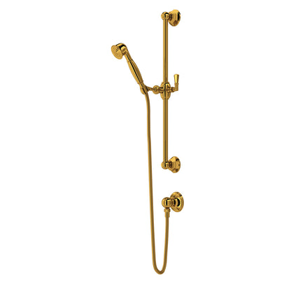 Rohl Handshower Set With 24" Slide Bar And Single Function Handshower - 1330