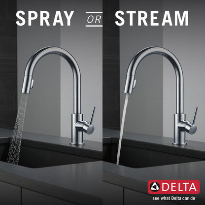 Delta Trinsic Single Handle Pull-Down Kitchen Faucet 1.8 GPM