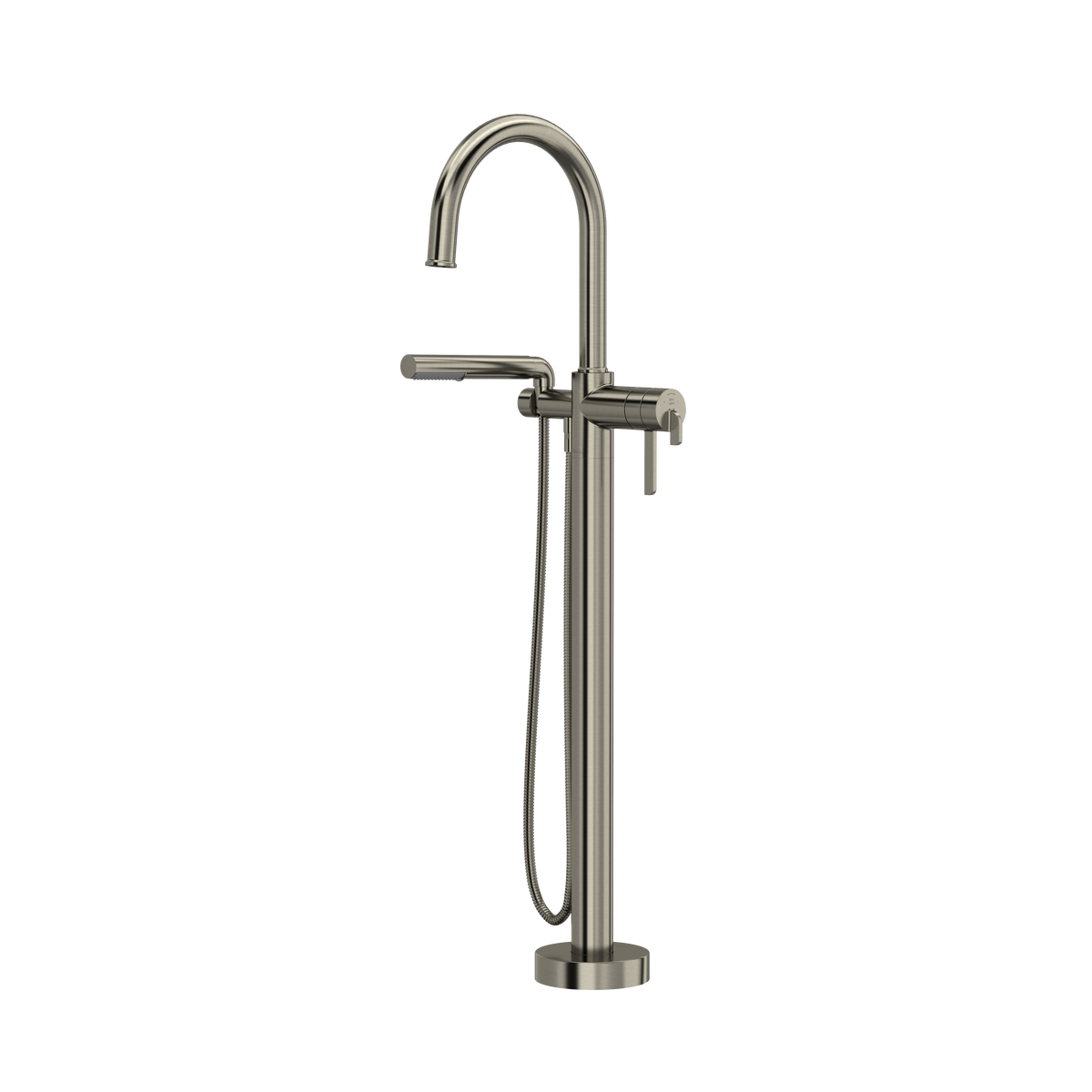 Riobel Authentica Thermostatic Single Hole Floor Mount Tub Filler Trim 6 GPM