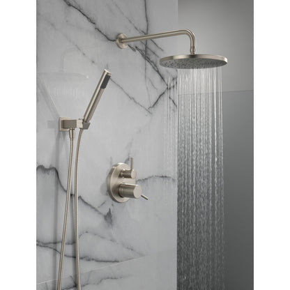 Delta T342702 Modern Cylindrical Raincan Shower Trim with Hand Shower