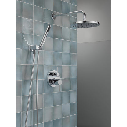 Delta T342702 Modern Cylindrical Raincan Shower Trim with Hand Shower