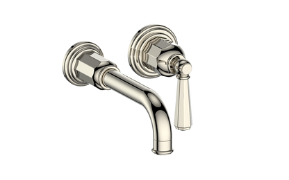 Vogt Carinthia 8" C.C. Wall Mount Single Handle Lavatory Faucet With Rough-In Valve - BF.CX.1410