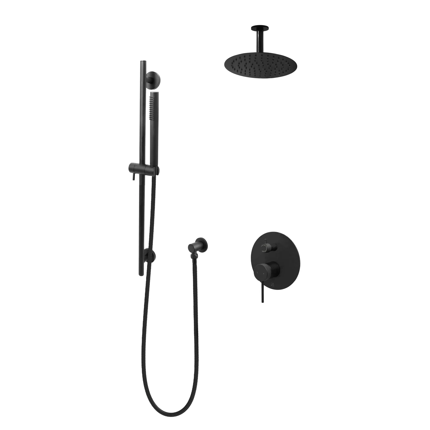 Kodaen Noho Two Way Pressure Balanced Shower System - Complete Kit With Rough-In