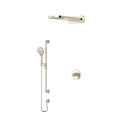 Riobel Arca 3-Way Coaxial System Thermostatic/Pressure Balance Kit - 2745