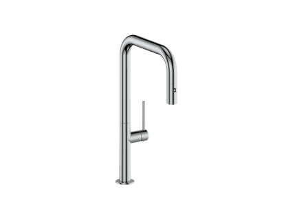 Vogt Dornbirn Pull Down 16" Kitchen Faucet With U-Spout