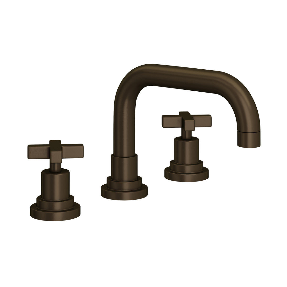 Rohl Lombardia Widespread Lavatory Faucet With U-Spout & Cross Handles - A2218XM-2