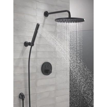 Delta Trinsic SelectChoice Round Contemporary Push-Button Shower Trim - T37T259