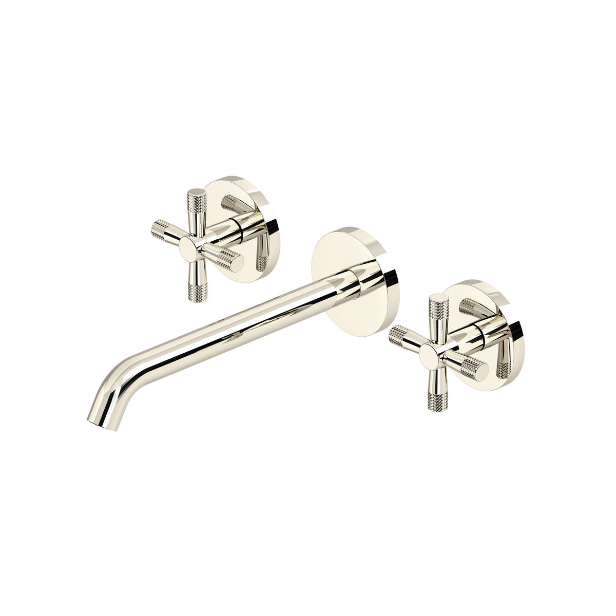 Rohl Amahle Wall Mount Lavatory Faucet Trim, Cross Handles - TAM08W3XM