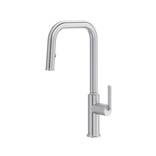 Riobel Authentica Pull-Down Kitchen Faucet With U-Spout Dual Spray 1.5 GPM