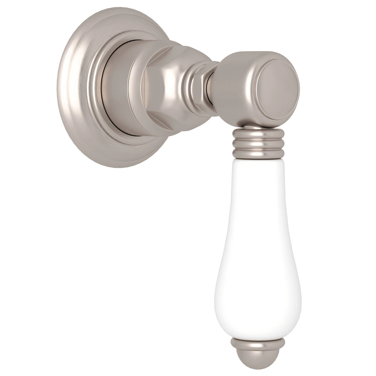 Rohl Acqui Trim For Volume Control And Diverter, Porcelain Lever Handles - A4912LP_TO