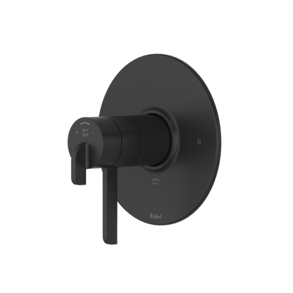 Riobel Authentica 1/2" Therm & Pressure Balance Trim With Up to 3 Functions