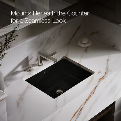Kohler Verticyl 19-3/4" Rectangular Undermount Bathroom Sink - K-2882