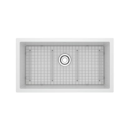 Riobel Fonsa 33" Quartz Single Bowl Undermount Kitchen Sink