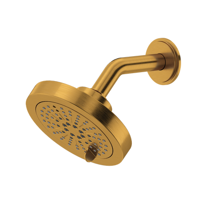 Riobel 2 GPM 5 Inch 6-Function Round Showerhead With Arm