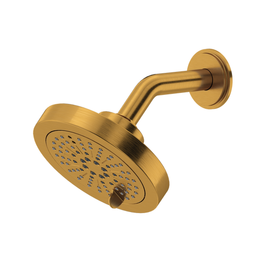 Riobel 1.5 GPM 5 Inch 6-Function Round Showerhead With Arm
