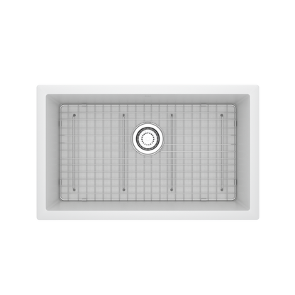 Riobel Fonsa 30" Quartz Single Bowl Undermount Kitchen Sink