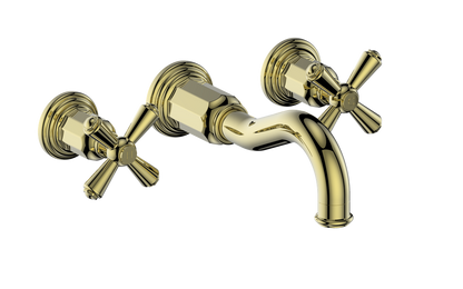 Vogt Carinthia 8" C.C. Wall Mount Lavatory Faucet With Rough-In Valve - BF.CX.1520.CC