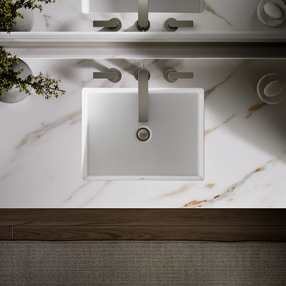 Kohler Verticyl 19-3/4" Rectangular Undermount Bathroom Sink - K-2882