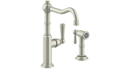 Vogt Carinthia 2-Hole Kitchen Faucet With Side Spray