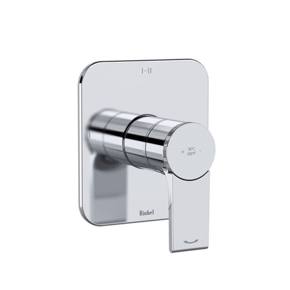 Riobel Fresk 1/2" Therm & Pressure Balance Trim With 3 Functions (Share) - TFR23
